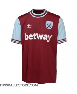 Günstige West Ham United Heimtrikot 2024-25 Kurzarm